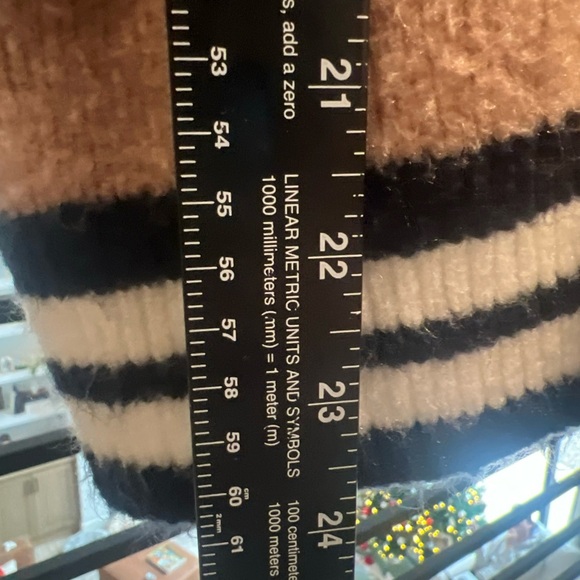 Anthropologie Maeve Varsity Bomber Jacket w/ Embroidery Zip Up Pockets sz Medium - Picture 13 of 14